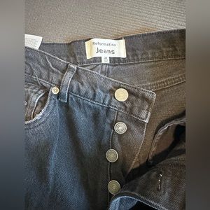 Reformation Cynthia High Rise Straight Jeans size 28